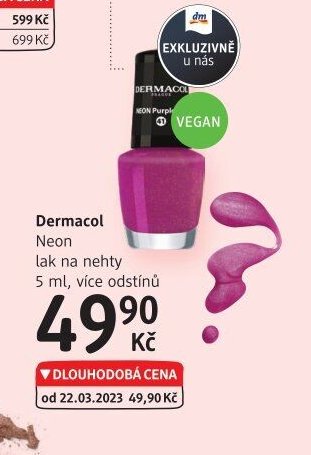 Dermacol Neon lak na nehty