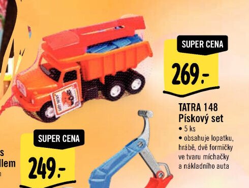 Tatra 148 Pískový set