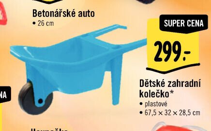 Dětské zahradní kolečko