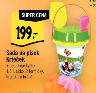 Sada na písek Krteček
