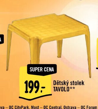 Dětský stolek TAVOLO