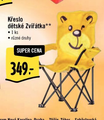 Křeslo dětské Zvířátka