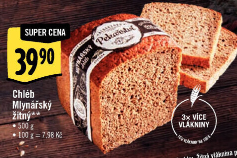 Chléb Mlynářský žitný Albert