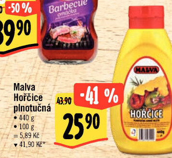 Hořčice plnotučná Malva