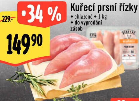 Kuřecí prsní řízky Albert