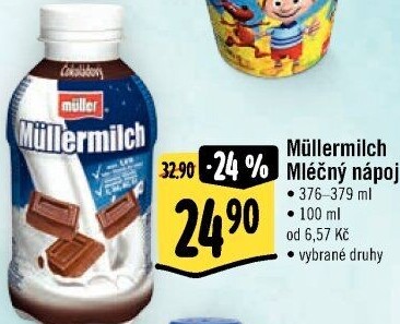 Nápoj mléčný Müllermilch Müller