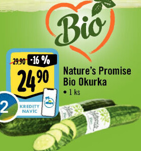 Okurka hadovka bio Nature'
