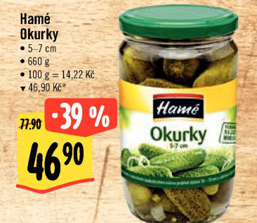 Okurky Hamé