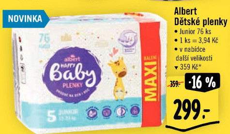 Pleny dětské Albert