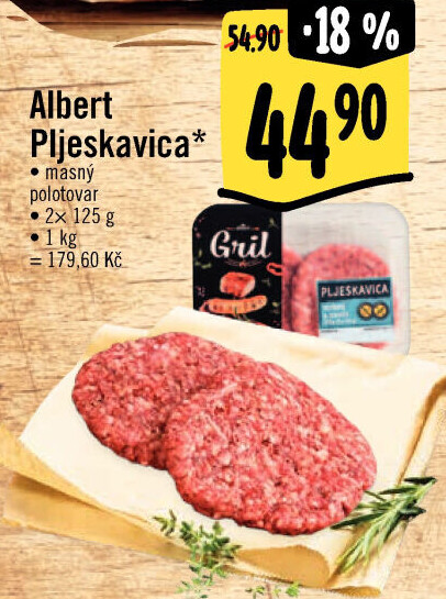Pljeskavica Albert Gril