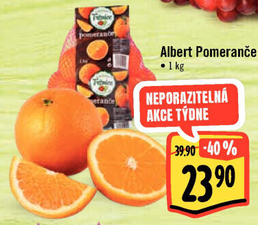 Pomeranče Albert
