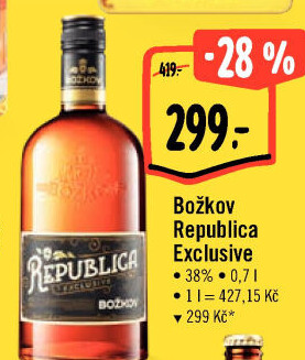 Rum Republica Exclusive Božkov