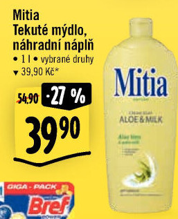 Tekuté mýdlo Mitia - náhradní náplň