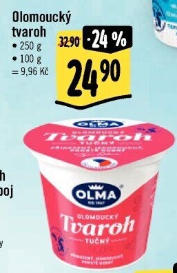 Tvaroh Olomoucký Olma