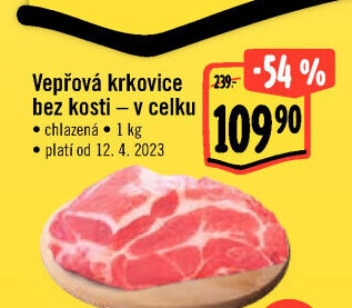 Vepřová krkovice bez kosti