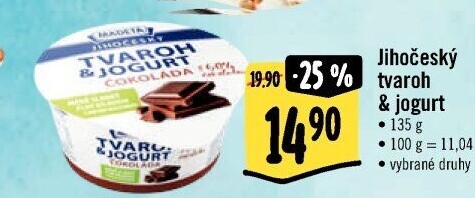 Dezert tvaroh s jogurtem jihočeský Madeta