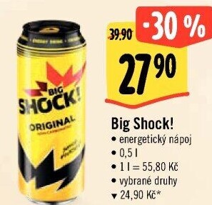 Energetický nápoj Big Shock