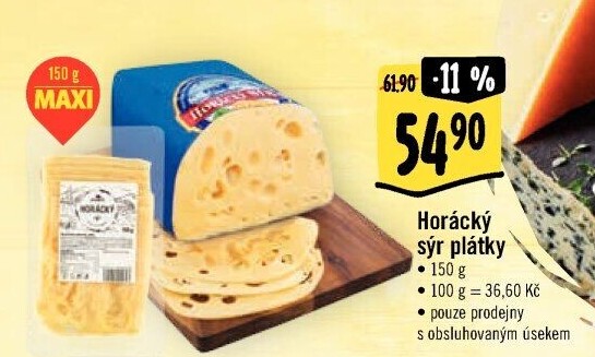 Horácký sýr Albert