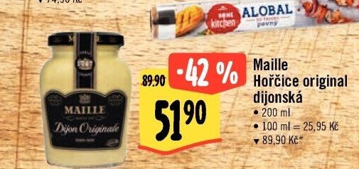 Hořčice dijonská Maille