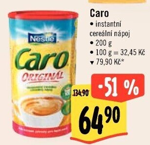 Nápoj instantní obilninový Caro Nestlé