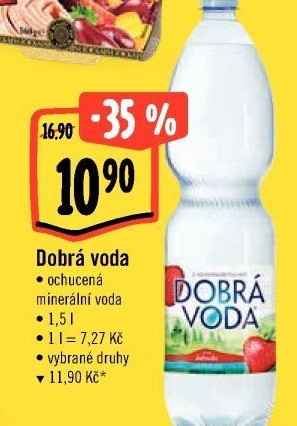 Ochucená voda Dobrá voda