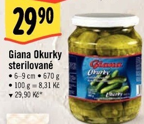 Okurky Giana
