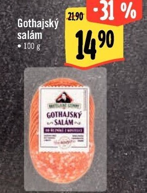 Salám kostelecký Gothaj Kostelecké uzeniny