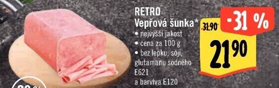 Šunka vepřová nejvyšší jakosti Albert Retro