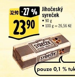 Sýr Syreček Jihočeský Madeta