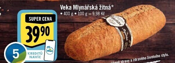 Veka Mlynářská žitná Albert