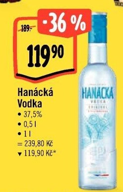 Vodka Hanácká