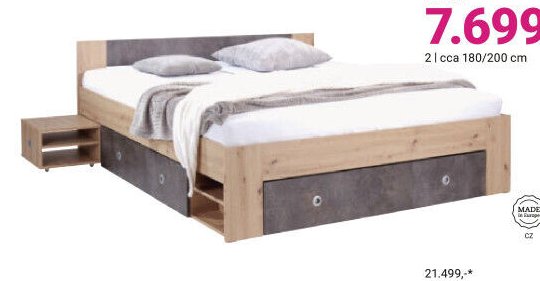 POSTELE „AZURRO“ - Möbelix akcniletaky.com