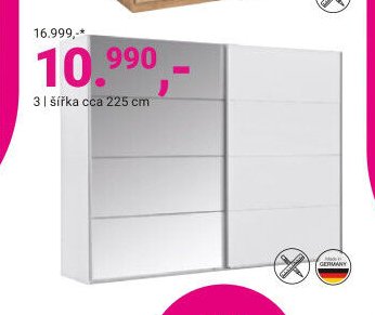 ŠKŘÍŇ S POSUVNÝMI DVEŘMI ERNIE - Möbelix akcniletaky.com