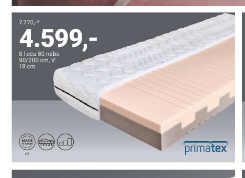 Matrace Primatex - Möbelix akcniletaky.com