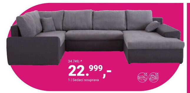 Sedací souprava - Möbelix akcniletaky.com