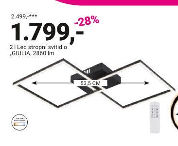 LED stropní svítidlo „GIULIA“ - Möbelix akcniletaky.com