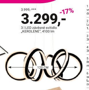 LED závěsné svítidlo „KEROLENE“ - Möbelix akcniletaky.com