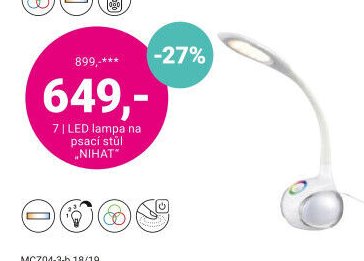 LED lampa na psací stůl „NIHAT“ - Möbelix akcniletaky.com