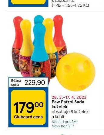 Paw Patrol Sada kuželek