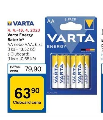 Varta Energy Baterie