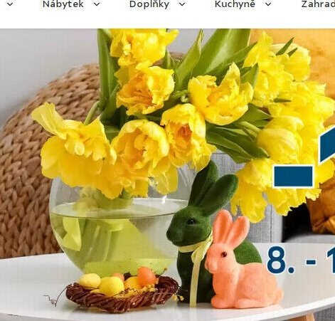 Váza s tulipány - Möbelix akcniletaky.com