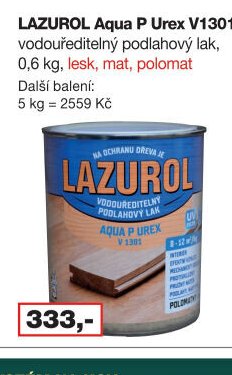 LAZUROL Aqua P Urex V1301