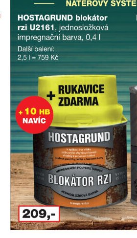 HOSTAGRUND blokátor rzi U2161