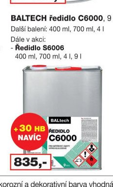 BALTECH ředidlo C6000