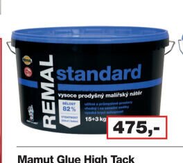 REMAL Standard bílá malířská barva, 15 + 3 kg