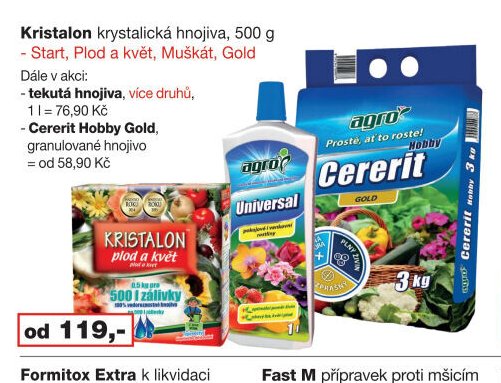 Kristalon krystalické hnojivo