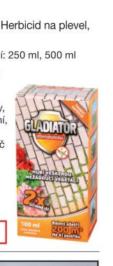 Gladiator Herbicid na plevel