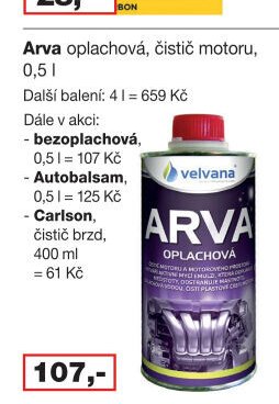 Arva oplachová