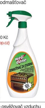 Well Done odmašťovač za studena, 750 ml