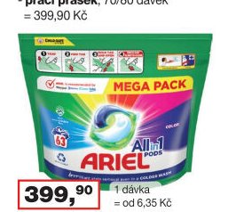 Ariel kapsle na praní, 63 dávek